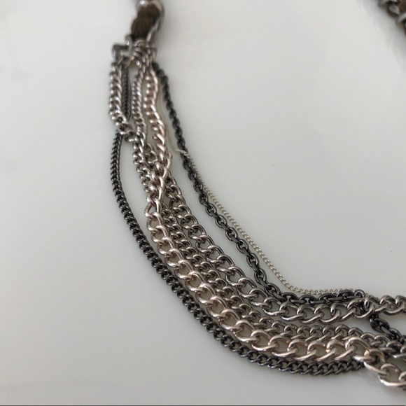 Kenneth Cole - Suede Rope and Multi Chain Necklace - Picture 4 of 5